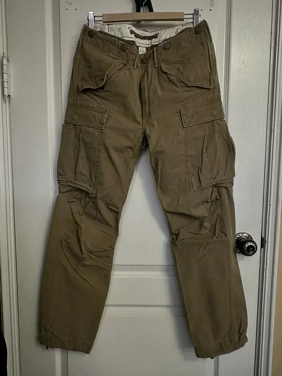 ダブル RL RRL ガーメントカーゴパンツ 30/サイズ 30